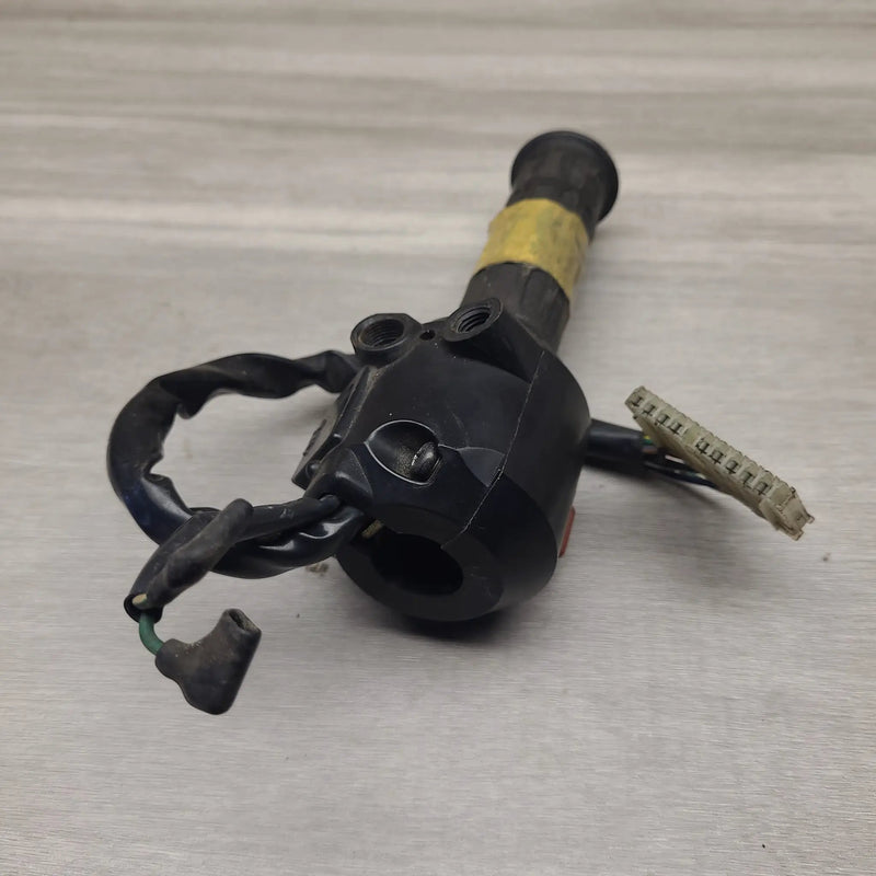 VT250F (MC08) Right switch block and throttle tube by Motor Morgue