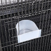 63’’H Large Parrot Cage w/ Stand Rolling Metal Pet Cage by Yaheetech