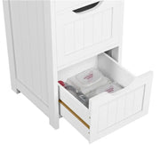 Bathroom Floor Cabinet Wooden Side Storage Organizer by Yaheetech