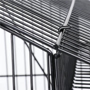 Metal Parrot Cage Bird cage w/Swing & Ladder by Yaheetech