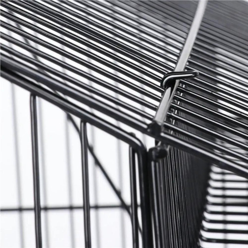 Metal Parrot Cage Bird cage w/Swing & Ladder by Yaheetech