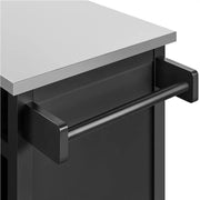 Kitchen Cart Kitchen Trolley Kitchen Island by Yaheetech