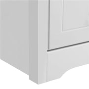 End Table with 2 Drawers and 1 Cubby Side Table Night Stand by Yaheetech