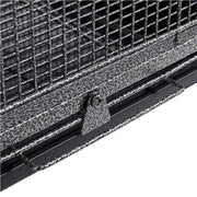 40-Inch H Wrought Iron Bird Cage with Rolling Stand by Yaheetech