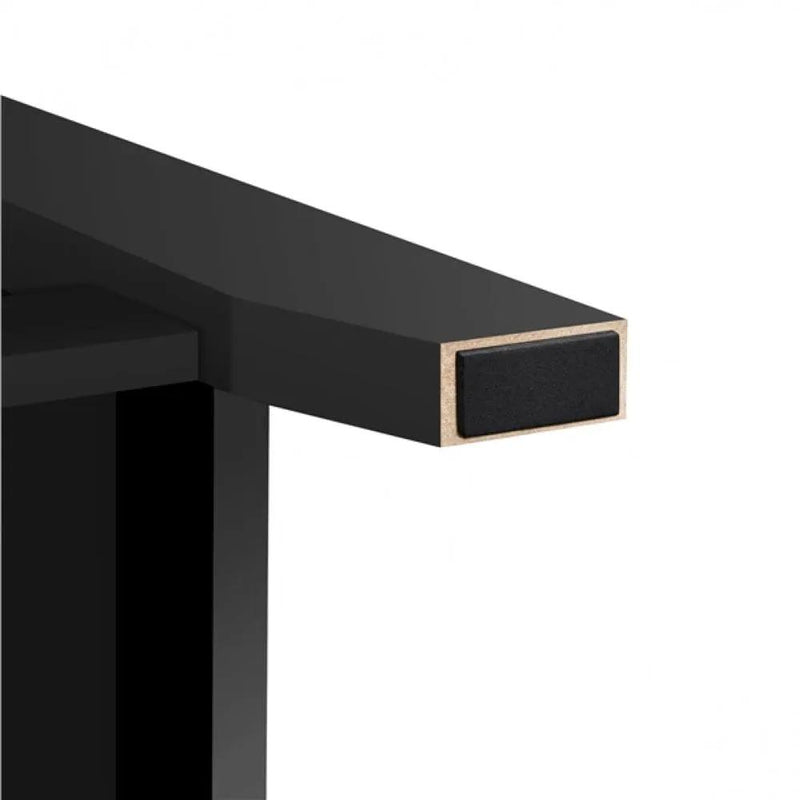 Shaker Design Lift Top Coffee Table w/Storage & 2 Open Shelves by Yaheetech