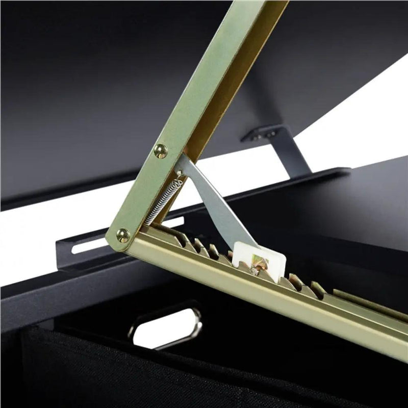 Drafting Table/Stool Set with Adjustable Table Angles & Heights All-in-One by Yaheetech