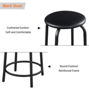 Drafting Table & Stool Set For Artists Tilting Tabletop with Additional Side Countertop by Yaheetech