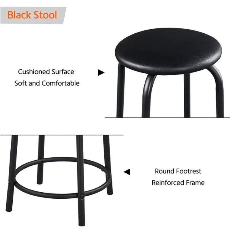 Drafting Table & Stool Set For Artists Tilting Tabletop with Additional Side Countertop by Yaheetech