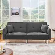 Extra Large Sofa Convertible Futon Sofa Bed by Yaheetech