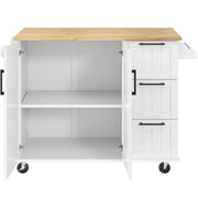 Kitchen Cart Kitchen Trolley by Yaheetech