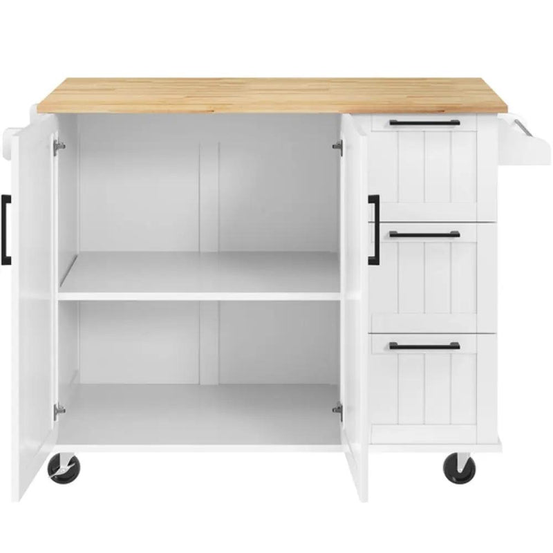 Kitchen Cart Kitchen Trolley by Yaheetech