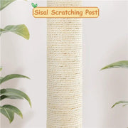 36″ Tall Rattan Cat Tree Cat House Cat Tower by Yaheetech