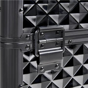 Professional Rolling Makeup Train Case with Drawers by Yaheetech