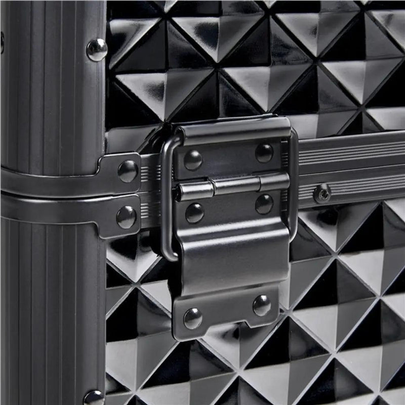 Professional Rolling Makeup Train Case with Drawers by Yaheetech