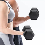 2x5kg Hex Dumbbells Set by Yaheetech