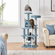 Multi-Level Ocean-themed Cat Tree Cat Tower by Yaheetech