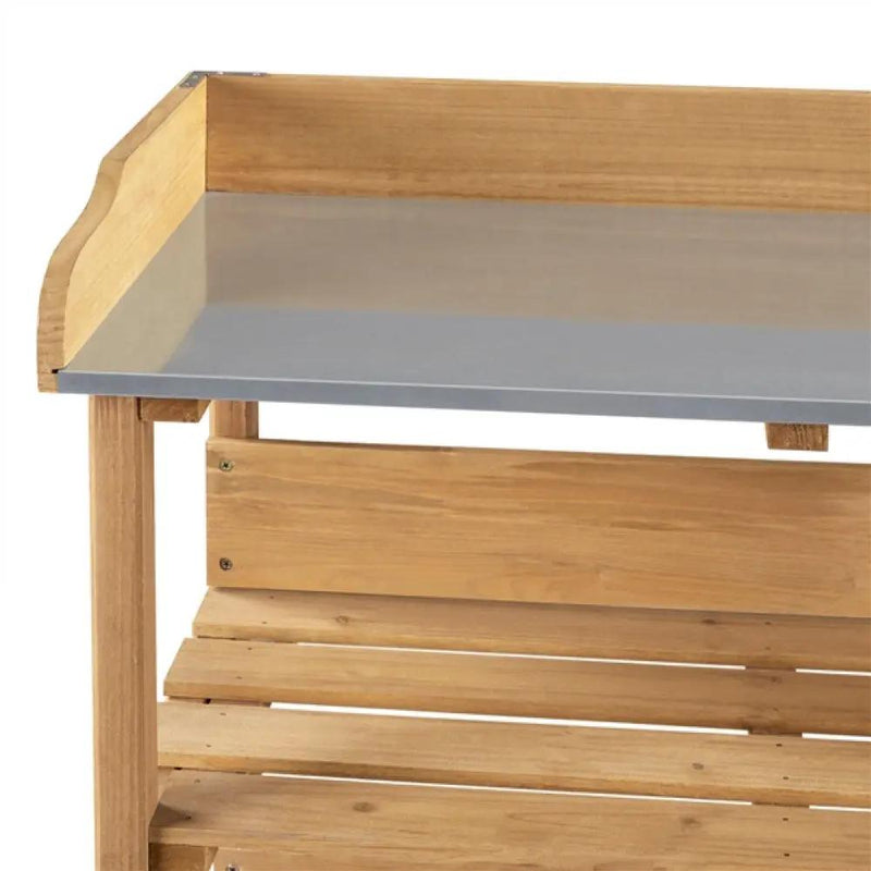 Outdoor Potting Bench by Yaheetech