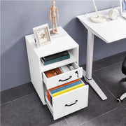Brand New 2 Drawer Side Table End Table File Cabinet by Yaheetech