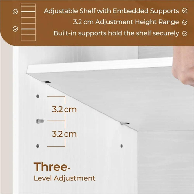 7-layer Open Shelf Bookshelf by Yaheetech