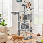 146cm Height Cat Tree Condo Kitten Tree Tower by Yaheetech