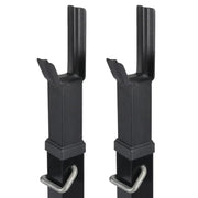 Yaheetech Pair of Adjustable Squat Rack Standard 45-70 Inch Solid Steel Squat Stand Pair of Adjustable Squat Rack Standard 45-70 Inch Solid Steel Squat Stand