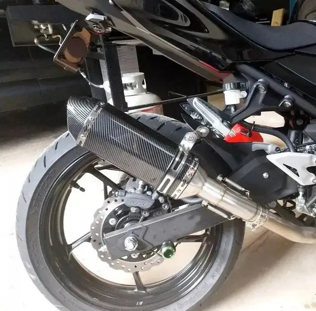 Motorcycle Exhaust Pipe Muffler by salelink.co.nz