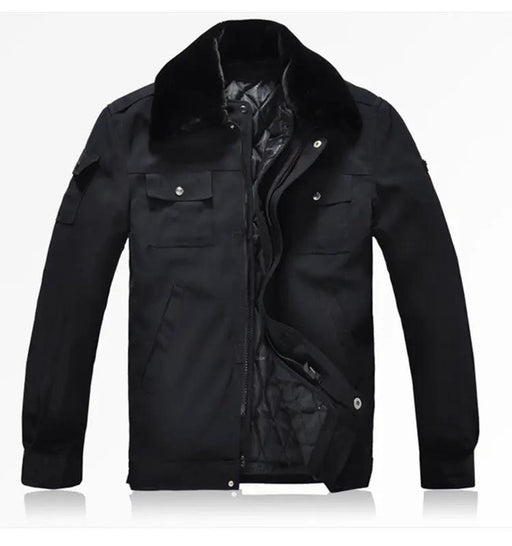 Winter Security Cotton Jacket - Thick Warm Workwear by Mead's Supply & Equipment Outfitters limited