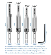 4pcs Door and Window Hinge Hole Opener by salelink.co.nz