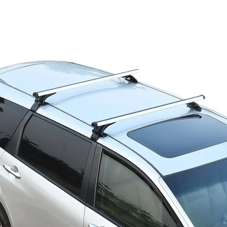 Universal Car Roof Racks Pod Aluminium Cross Bars Brackets by salelink.co.nz