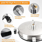 18" Pressure Washer Surface Cleaner by salelink.co.nz