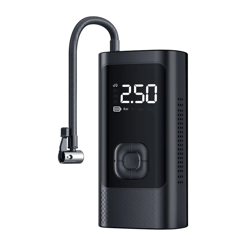 Portable Car Tyre Inflator Cordless Digital Air Compressor Rechargeable Air Pump by salelink.co.nz