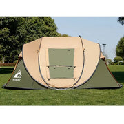 Boat-Shaped Pop-Up Camping Tent Large 280(L) x 200 (W) x 120(H)cm DYLF73910 by ECOTREK