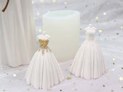 Wedding Bridal Dresses Moulds for Candle, Epoxy Resin, Jesmonite, Aqua Resin, Bramblier and Cement by Resin Art NZ