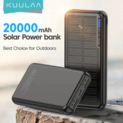 KUULAA 20000mAh Solar Power Bank - PD18W Fast Charging, Multi-Port | Portable Power by Mead's Supply & Equipment Outfitters limited