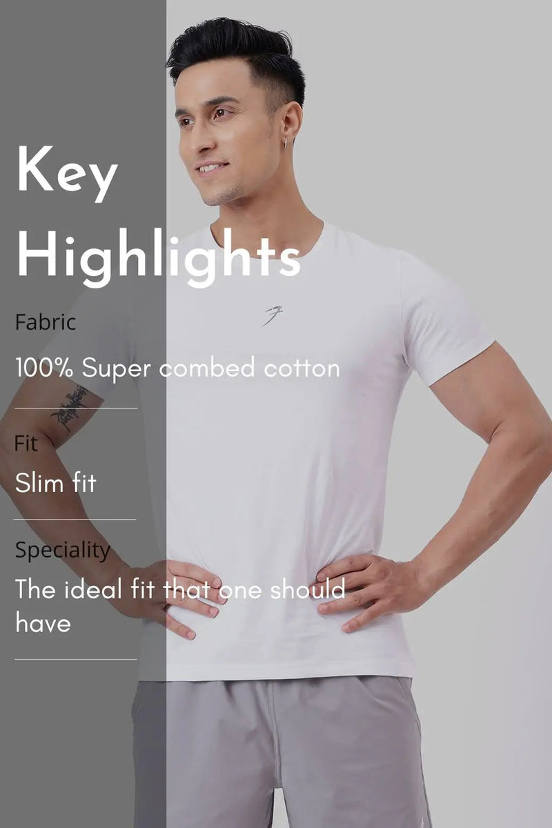 Brisk T-shirt White by Fuaark Nz