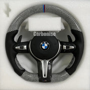 BMW Steering Wheel (Carbon Fiber+Perforated Leather) @17 by CARBONISE
