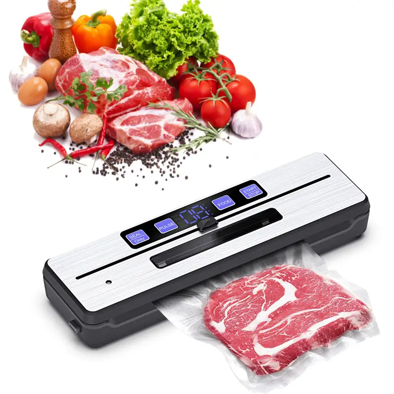 Food Vacuum Sealer Automatic Sealing Machine 70kpa 115w Width 3mm by dealonline.co.nz