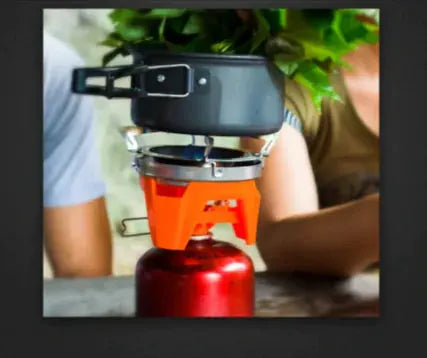 FireMaple Outdoor Heat-Exchange Camping Pot - 1L Efficient Cooking System with Thermal Cover | Backpacking Cookware by Mead's Supply & Equipment Outfitters limited