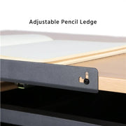 Drafting Table & Stool Set with Adjustable Table Angles & Heights All-in-One by Yaheetech