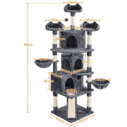 76.5-inch Large Cat Tree by Yaheetech