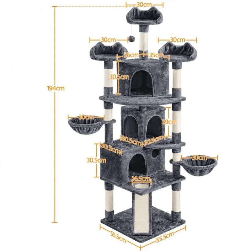 76.5-inch Large Cat Tree by Yaheetech