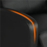 1 pair PU Leather Recliner Chairs by Yaheetech