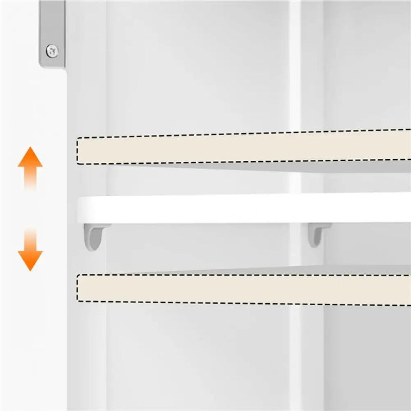 Large Bathroom Floor Cabinet by Yaheetech