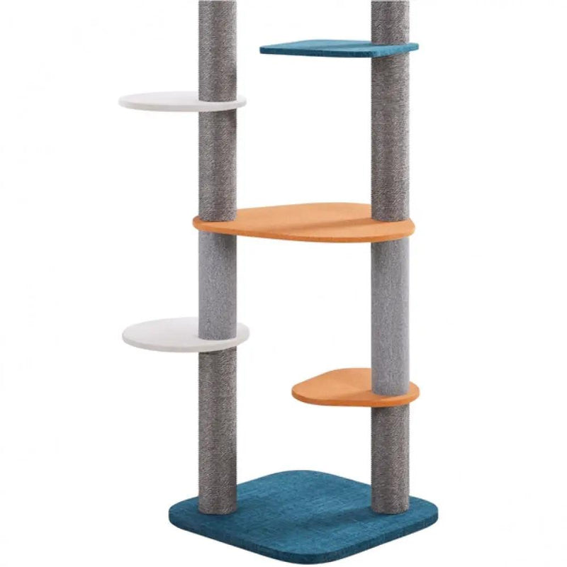 8-8.6FT Floor-to-Ceiling Cat Tree by Yaheetech