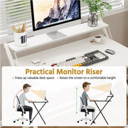 Foldable Computer Desk by Yaheetech
