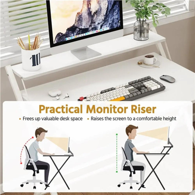 Foldable Computer Desk by Yaheetech