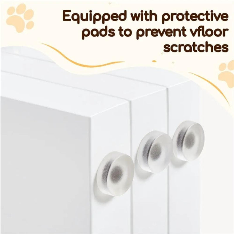 Indoor Pet Barrier for Doorway Dog Pen Wooden Pet Gate by Yaheetech