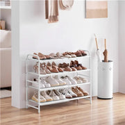 4 Tier Iron Shoe Rack Organiser by Yaheetech