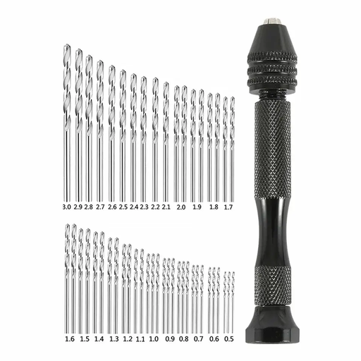 49Pcs Mini hand drill Vise Hand Bits by salelink.co.nz