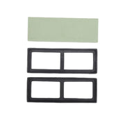 Sharpening Stone Dual Sided 1000 3000 Grit Whetstone With Anti Slip Base For Scissors Chisels Axes Green White by China Dropship